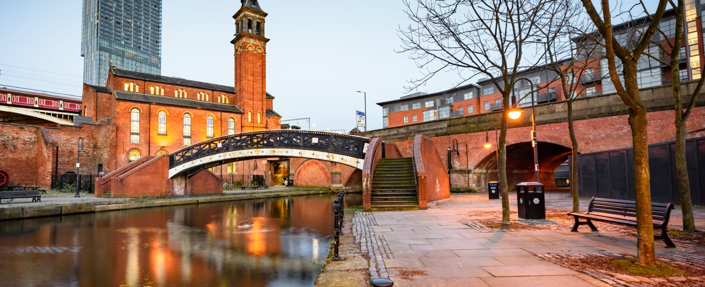Cityscape of Manchester