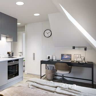 First Floor Studio (Courtyard View) - Image 2