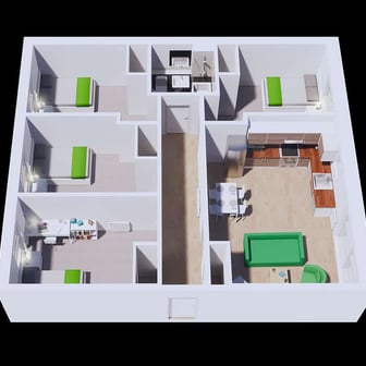 Premium Plus Large 4 Bed Flats - Image 9