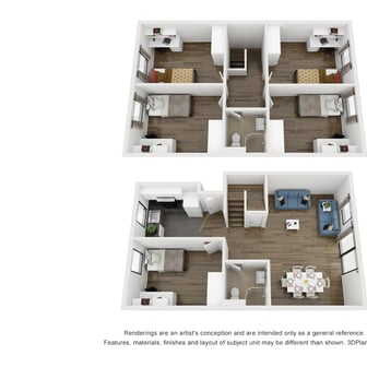 Standard Five Bedroom Shared Apartment - Image 3
