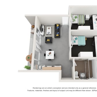 2 Bedroom Shared Apartment (Standard) - Image 4