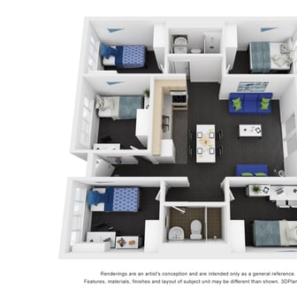 North Double Five Bedroom Shared Apartment - Image 1