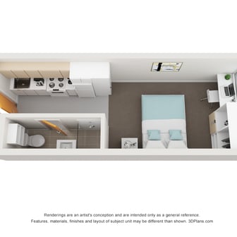 Large Studio Apartment - Image 3