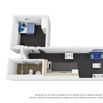 North One Bedroom Apartment - Image 1
