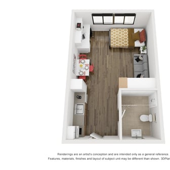 One Bedroom Suite Apartment - Image 1