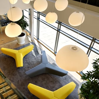 Reception area