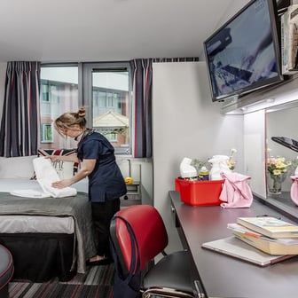 Housekeeping service provided free of charge