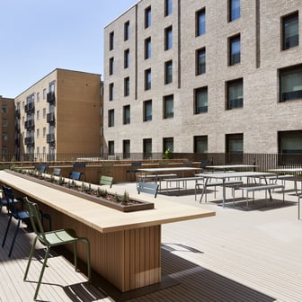 Landscaped Courtyard