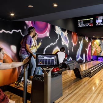 Bowling lanes