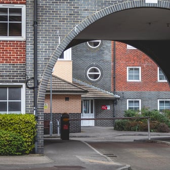Entrance to Lucia Foster Welch