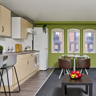 Shared Kitchen Living Area