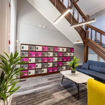 Reception area