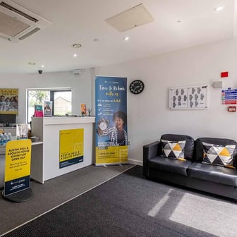 Reception office