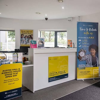 Reception area