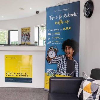Reception area