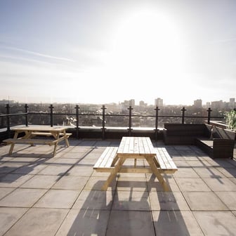 Roof top terrace