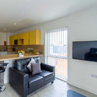 Shared kitchen area