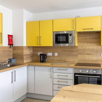 Shared kitchen area