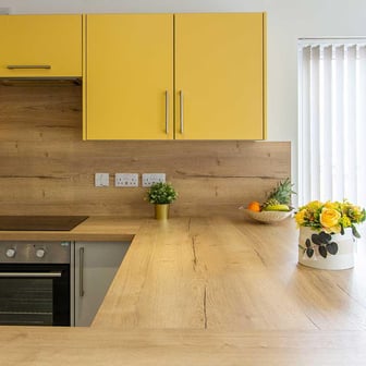 Shared kitchen area