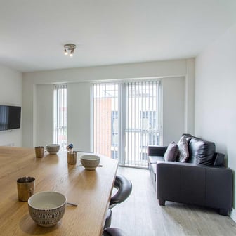 Shared kitchen area