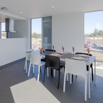 Shared kitchen area