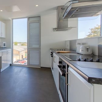 Shared kitchen area