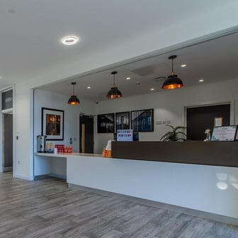 Reception area