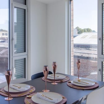 Shared kitchen area