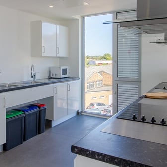 Shared kitchen area