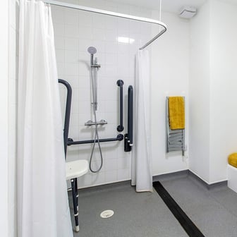 Deluxe Accessible Studio bathroom