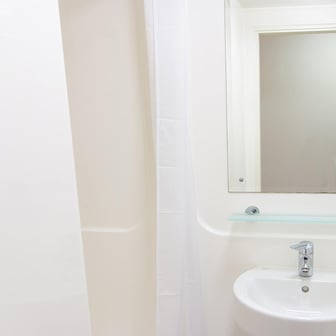 Silver Ensuite bathroom