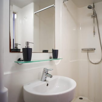 Gold Ensuite bathroom