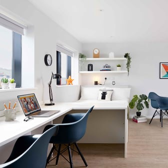 Study, Living Area