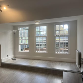 Raised living area