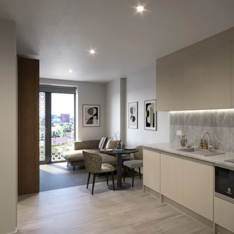 1 Bed Apartment (Floors 17 - 25) - Image 1