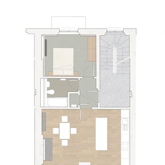 One Bedroom Premium Flat A (For Couples - Image 3