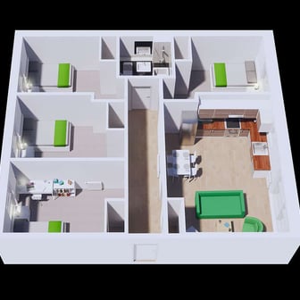 Premium Plus – Large 4 Bed Flats - Image 9