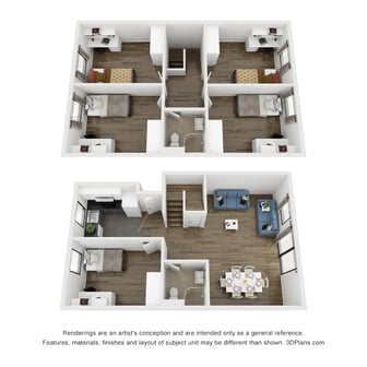 Standard Five Bedroom Shared Apartment - Image 3