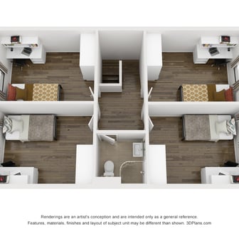 Standard Five Bedroom Shared Apartment - Image 2