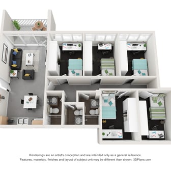 5 Bedroom Shared Apartment (Premium) - Image 6