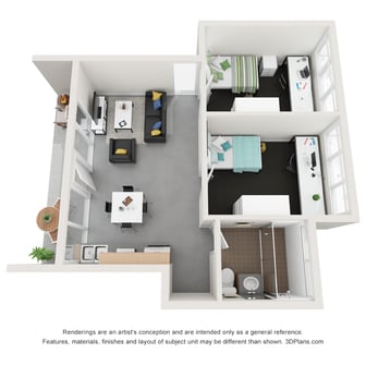 2 Bedroom Shared Apartment (Premium) - Image 4