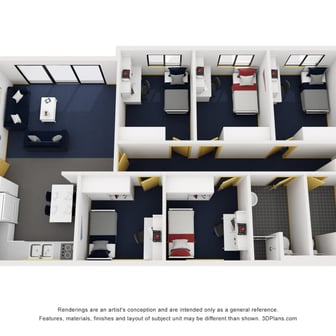 Lakeside 5 Bedroom Apartment - Image 1