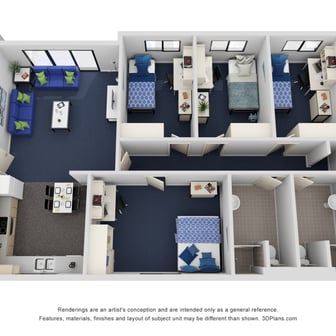 South Four Bedroom Shared Apartment - Image 1