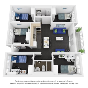 North Five Bedroom Shared Apartment - Image 1