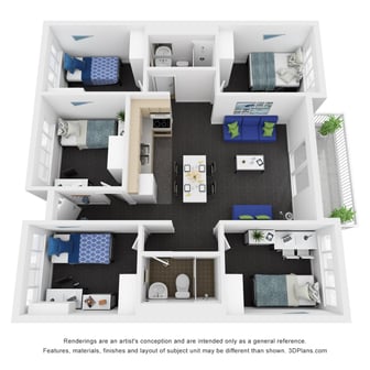 North Double Five Bedroom Shared Apartment - Image 1