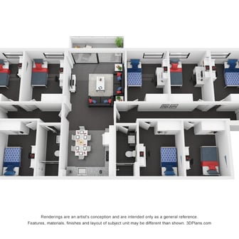 Premium Eight Bedroom Shared Apartment - Image 1