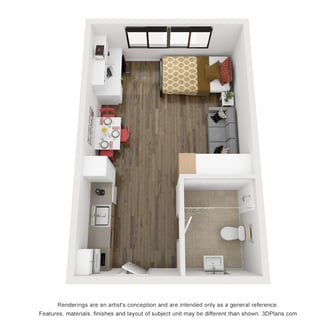 One Bedroom Suite Apartment - Image 1