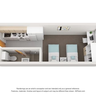 Twin Share Large Studio - Image 4