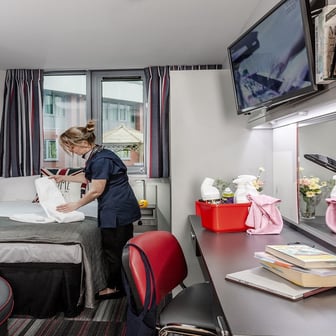 Housekeeping service provided free of charge