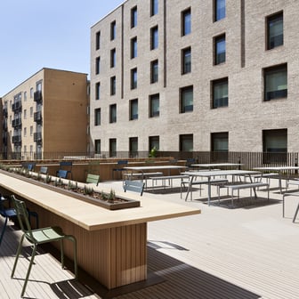 Landscaped Courtyard